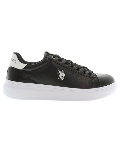 U.S. POLO Assn. Sneakers in ecopelle U.S. POLO | CODY001CBLK-WHI01